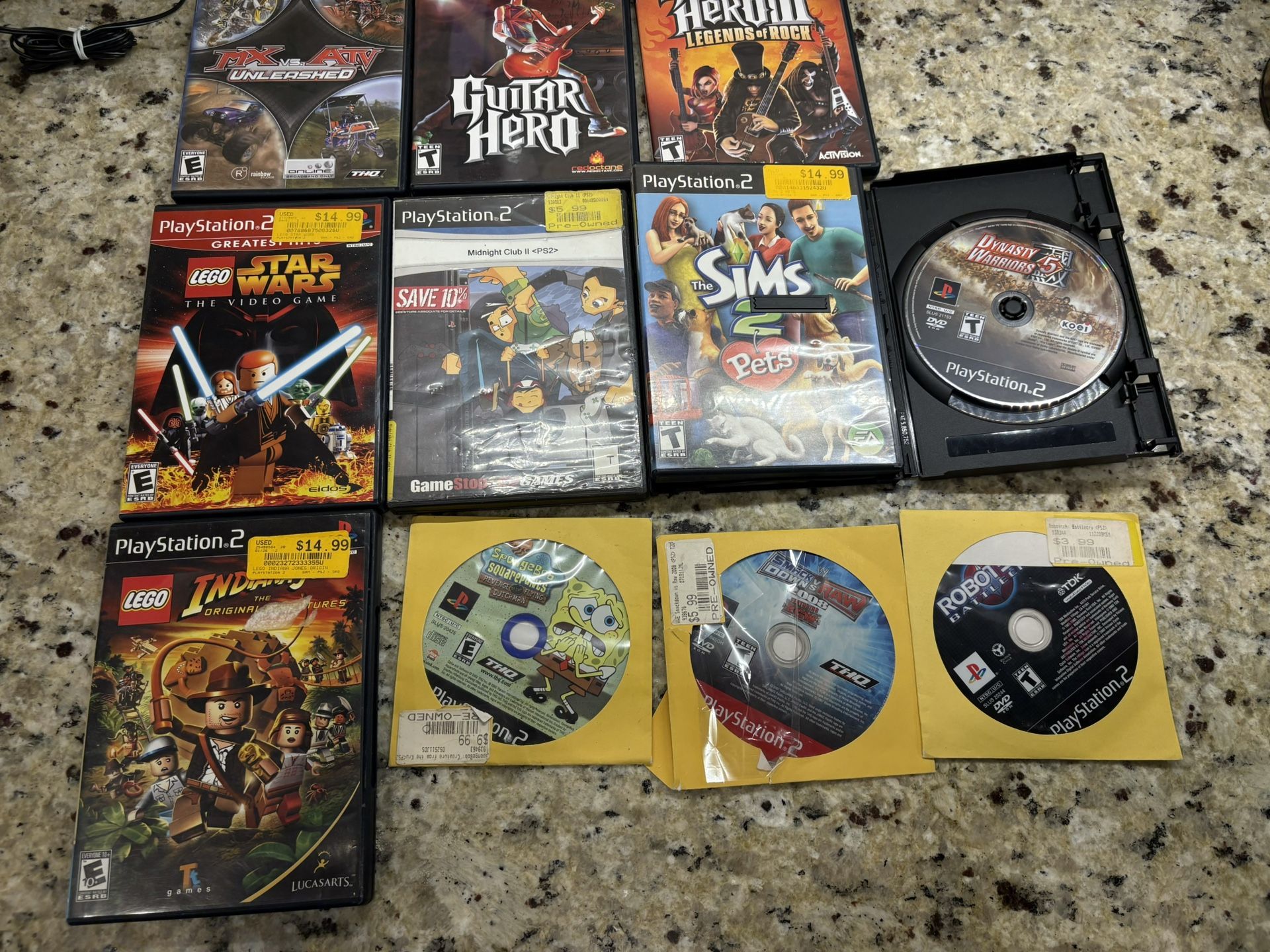 Playstation 2 PS2 Games - $5 Each
