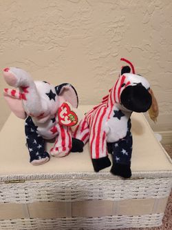 Beanie Babies Righty and Lefty