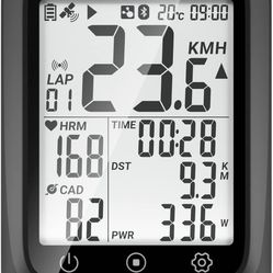 New Bike Computer GPS Wireless