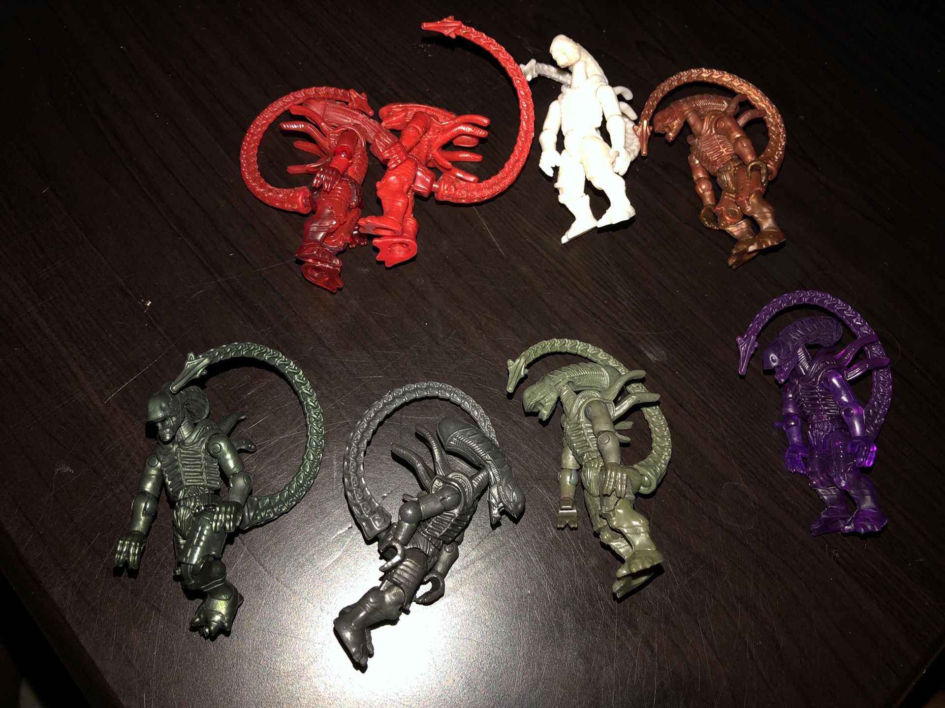 Mega Construx Aliens Xenomorph Mini Figures Lot Of 8