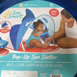 Pop Up Sun Shelter.