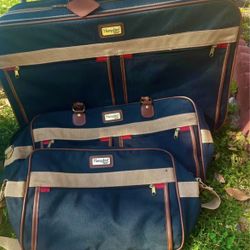 Loma Linda* 3 Piece Luggage Set ( 1 Suit Case, 1 Large Bag 1 Medium Bag)