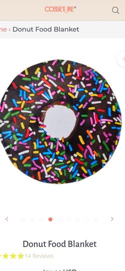 Crosseture Donut blanket