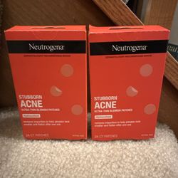 Neutrogena Stubborn Acne Patches new $5/box