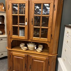 Corner Hutch Cabinet 