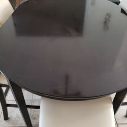  Oval Dining Table - Espresso color