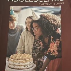 TEXT: Steinberg, L. (2022). Adolescence, (13th ed.). New York: McGraw- Hill, Inc. (ISBN-10. 195 / ISBN-13. 978-197)