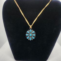 Leather Strap Necklace