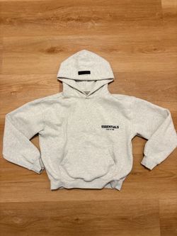 Fear Of God Essentials Hoodie light oatmeal