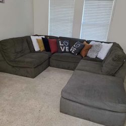 Large 6 Piece Sectional Couch 