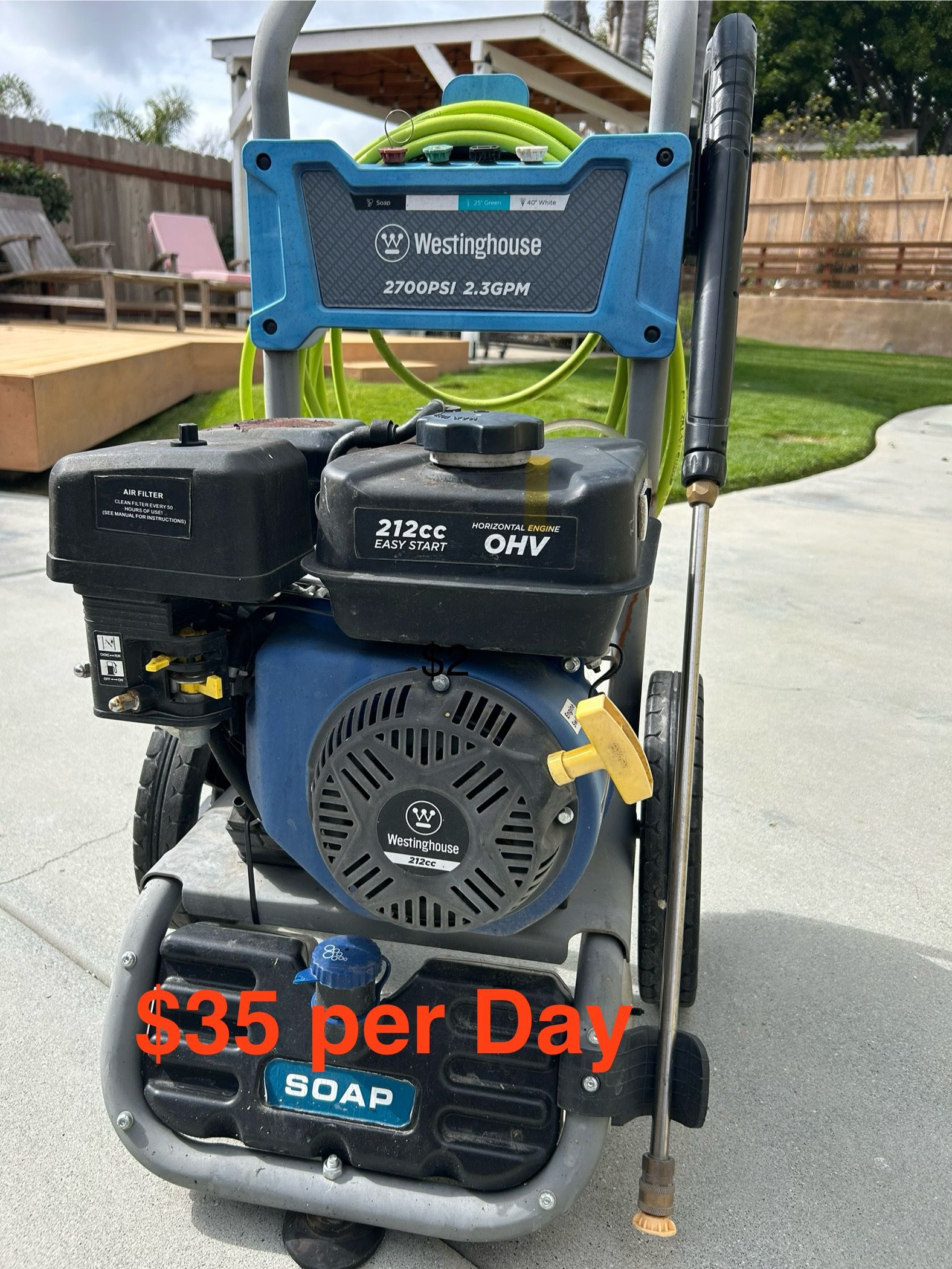 Pressure Washer daily Use