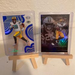AJ Dillon 2020 Panini Illusions Rookie Card RC No. 26 - Packers