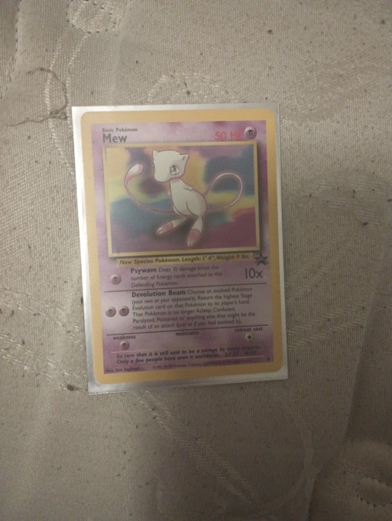 1995 Mew Pokemon Cards