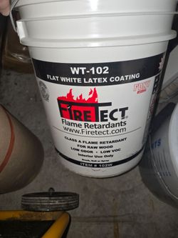 Wt -102 firemen flame retardant paint