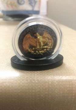 1964 Washington quarter 24 KT Gold OBVERSE