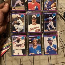 Ken Griffey Jr And Lots More Rookies With Errors. 