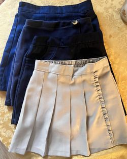Gently Used, Smoke Free Girls School Uniform Skirts And Tops - Size 10