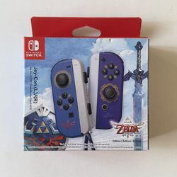 Nintendo Switch - Limited Edition Skyward Sword Joy-Cons - Legend Of Zelda - New!