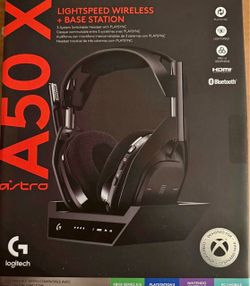 ASTRO A50 X LIGHTSPEED Wireless Gaming Headset and Base Station with PLAYSYNC