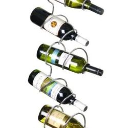 Hanging Wine Rack / Display - Climbing Tendrils Design by  Oenophilia