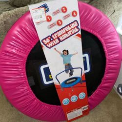 Trampoline Pink New  