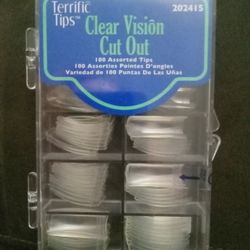 Clear Vision Nail Tips (Set Of 100)