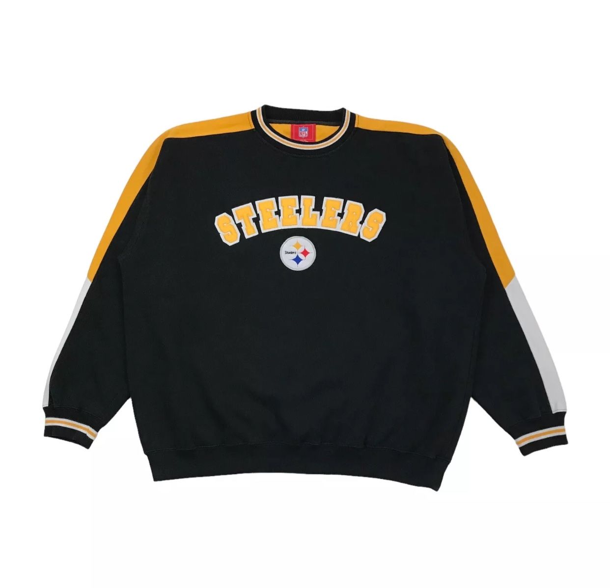 VINTAGE PITTSBURGH STEELERS SWEATSHIRT XL MENS CREWNECK PULLOVER ROETHLISBERGER