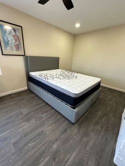 Queen Size Mattress Pillow Top only 199 bedframe not included sold separately