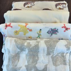 Super Soft Swaddle Baby Blankets 