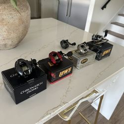 Lew’s And Shimano Baitcaster Reels