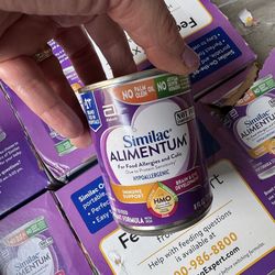 Similac Alimentum 8oz liquid cans sell or trade for Enfamil 12oz cans