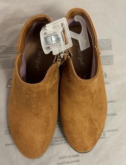 Cat & Jack  Girls Opal Zipper Booties