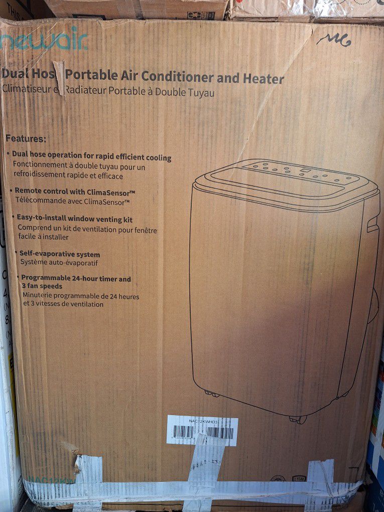 Newair Portable Air Conditioner 12000 Btu