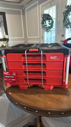 Milwaukee Packout 4 Drawer Tool Box
