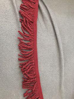 Red Fringe 6 yards!!