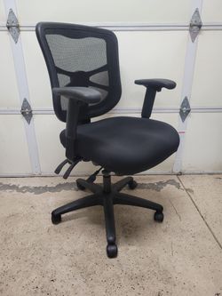Alera Elusion Mesh Ergonomic Office Chair Computer Desk Gaming, Black