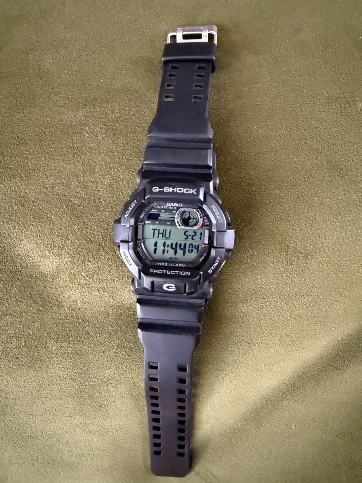 Casio G-Shock GD-350-1 Black Wristwatch