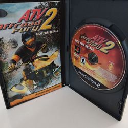 ATV off road 2 Ps2 game