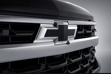 22-25 Silverado 1500 Next Gen Front Black Bowtie Emblem.