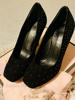 Juicy Couture Black Suede