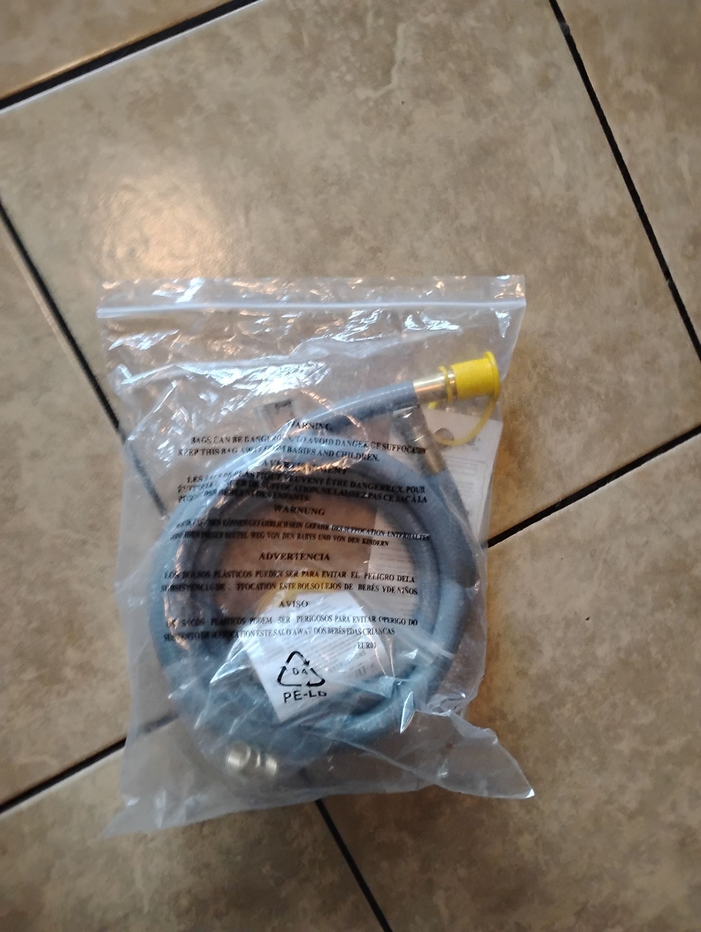Natural gas hose kit