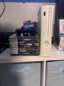 PS4 Slim + Xbox 360 Bundle w/ Controller, 9 Games, and Accessories