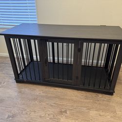 Dog Crate Credenza - Crate/Kennel/Credenza/TV Stand