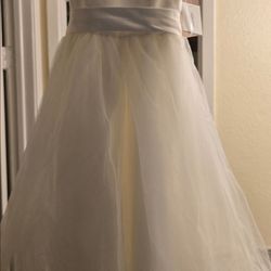 David Bridal Ivory dress size 5