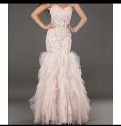 Jovani blush pink gown, dress