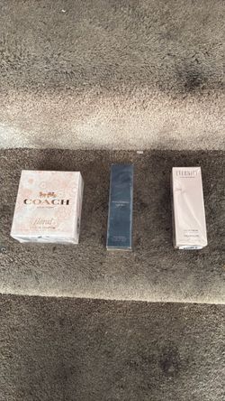 Designer Fragrance Bundle – Coach, D&G, Calvin Klein