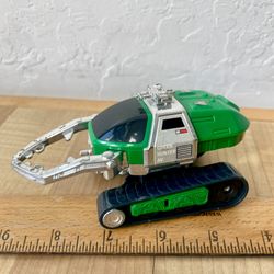 Vintage 1997 Beetleborg Battle Base AV Assault Vehicle ~ Green Hunter J25