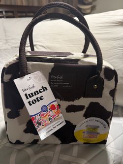 cowprint lunch bag