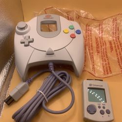 Dreamcast Controller Never Used +vmu