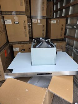 Cavaliere 36"  Range Hood island mount